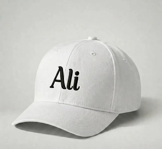 CUSTOMIZE CAP - WHITE