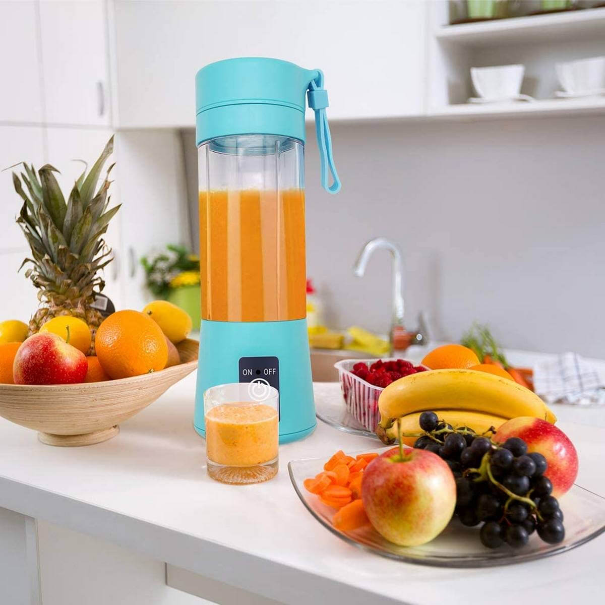 Juicer Blender 6 Blades USB Portable 380ml